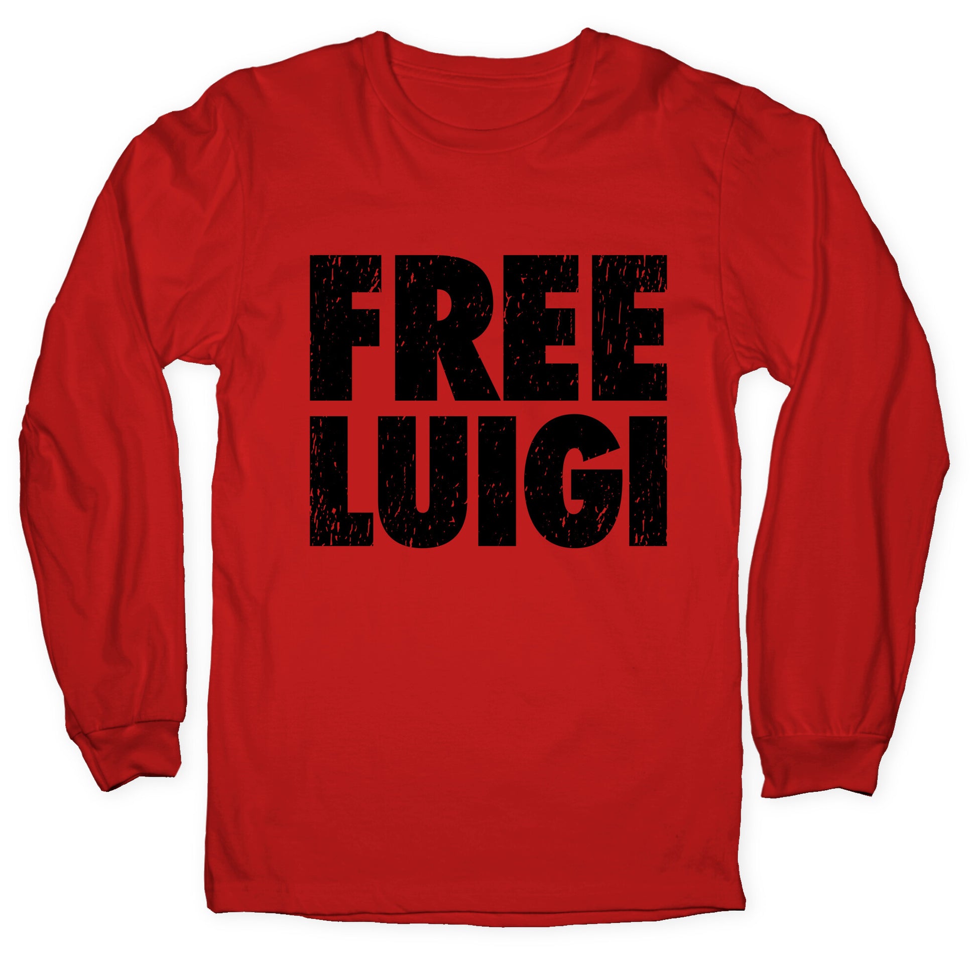 Free Luigi Longsleeve Tee