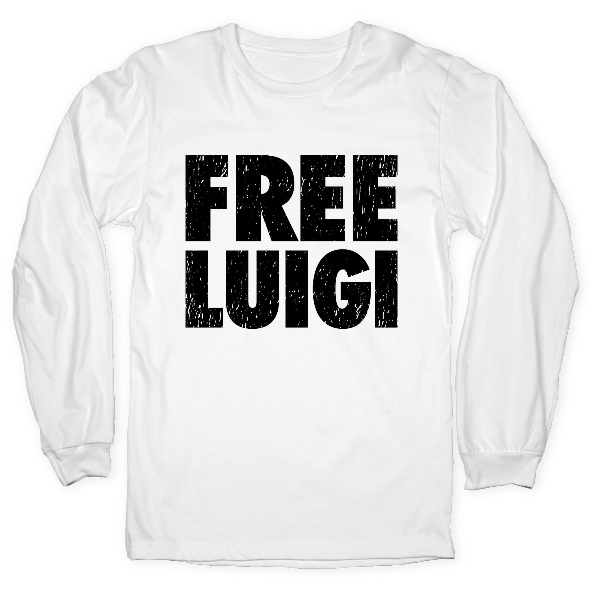 Free Luigi Longsleeve Tee