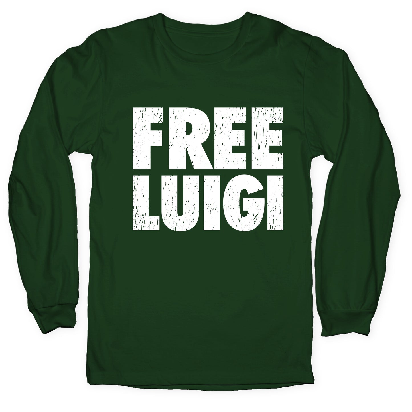Free Luigi Longsleeve Tee