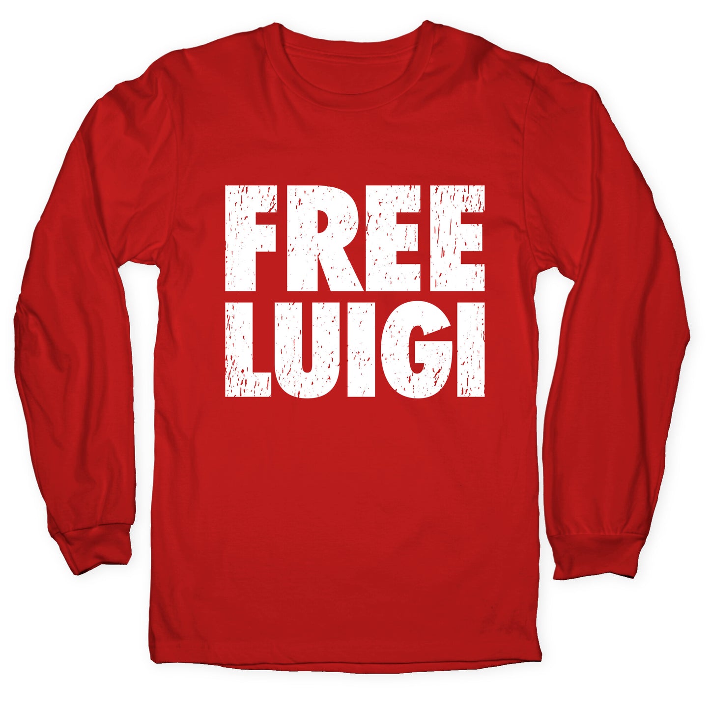 Free Luigi Longsleeve Tee