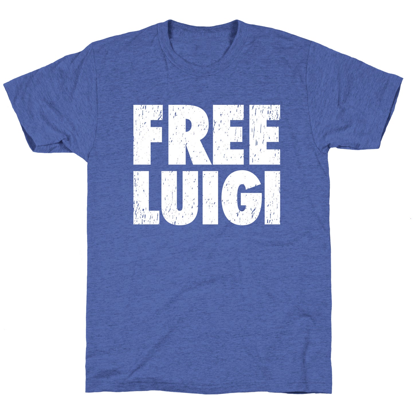 Free Luigi Unisex Triblend Tee