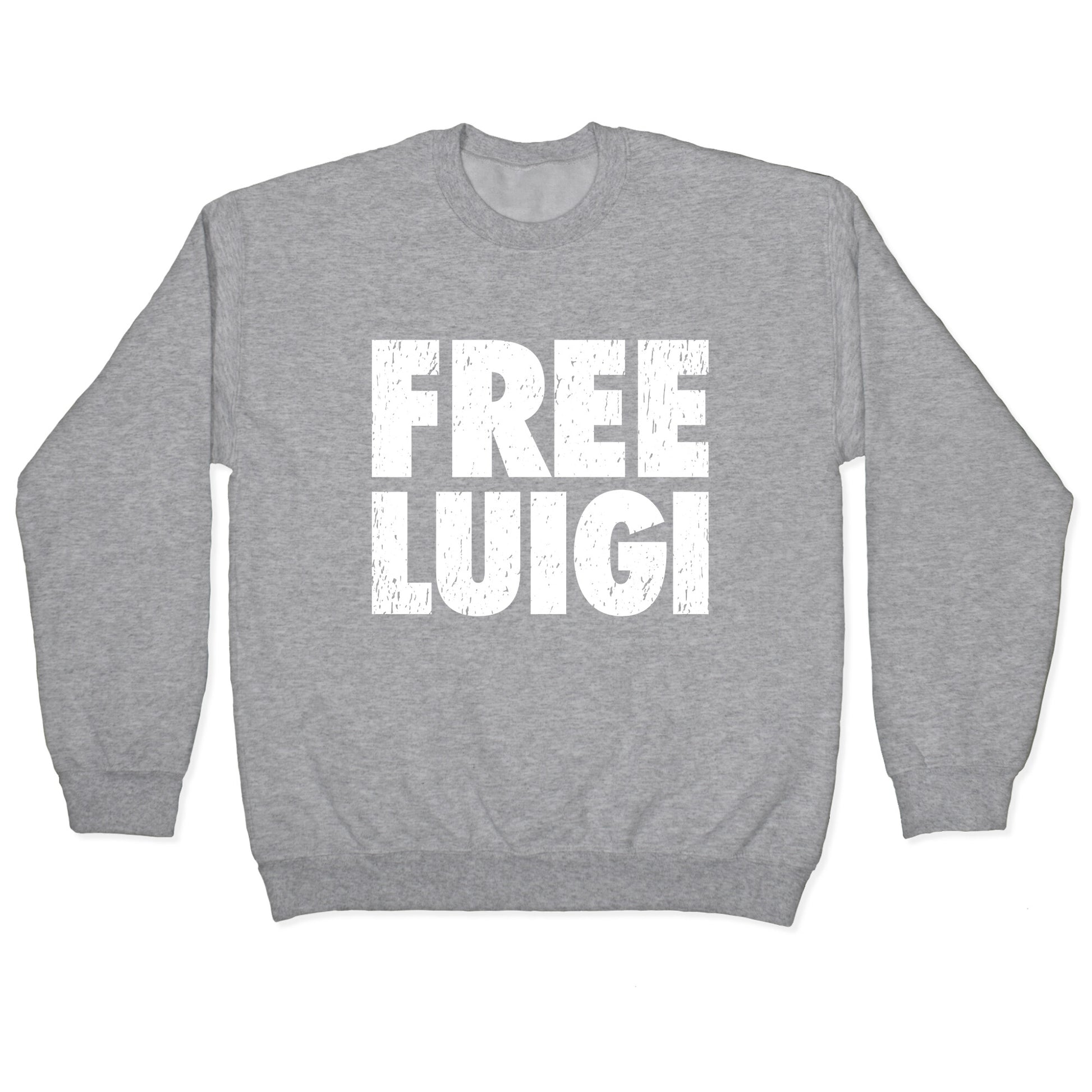 Free Luigi Crewneck Sweatshirt