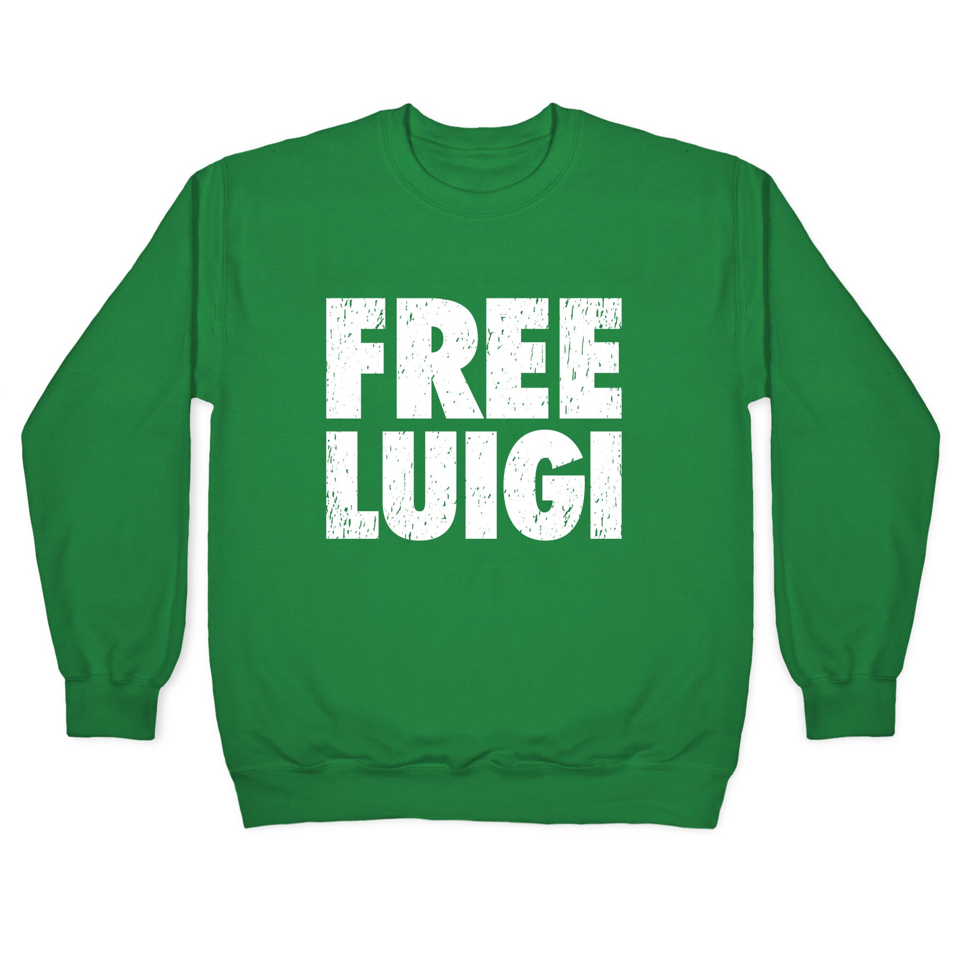 Free Luigi Crewneck Sweatshirt