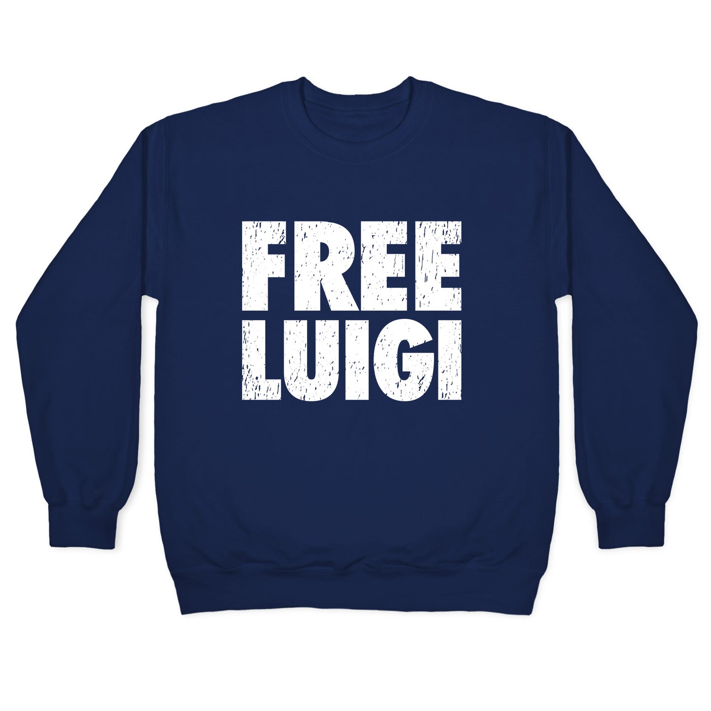 Free Luigi Crewneck Sweatshirt
