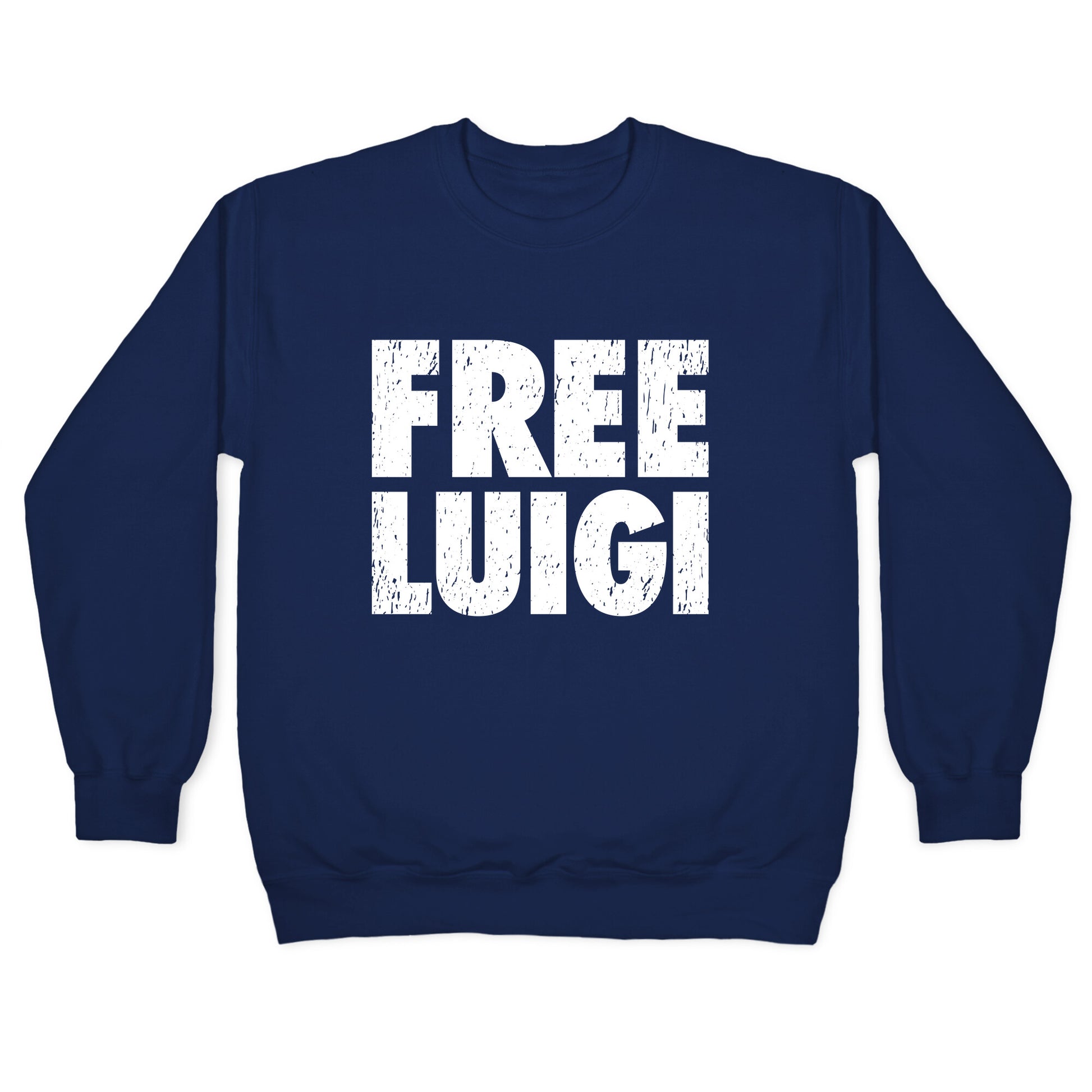 Free Luigi Crewneck Sweatshirt