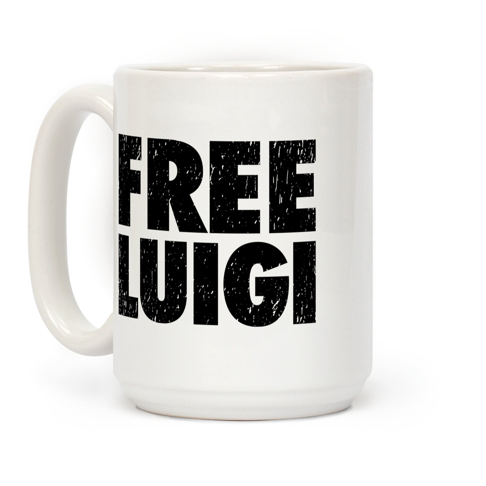 Free Luigi Coffee Mug