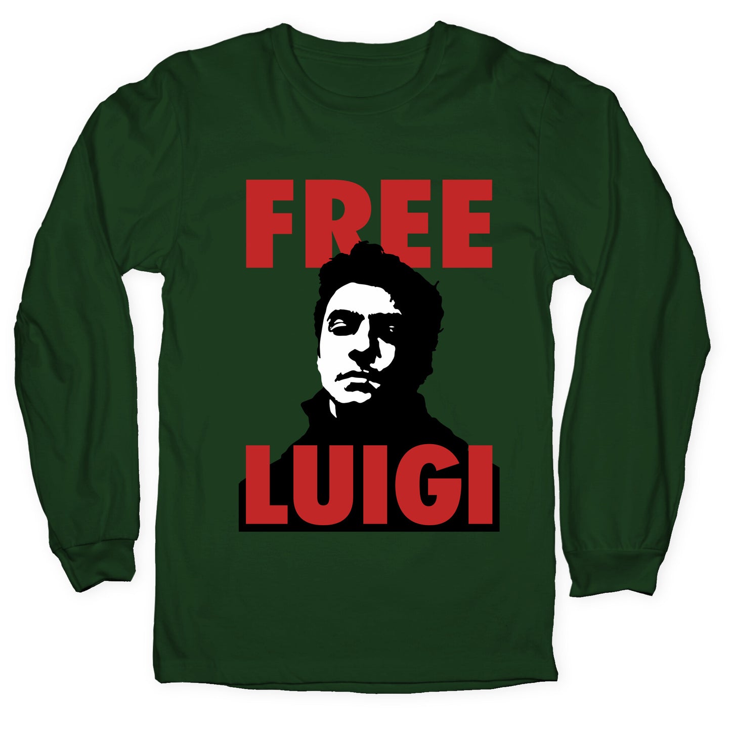 Free Luigi Mangione Longsleeve Tee
