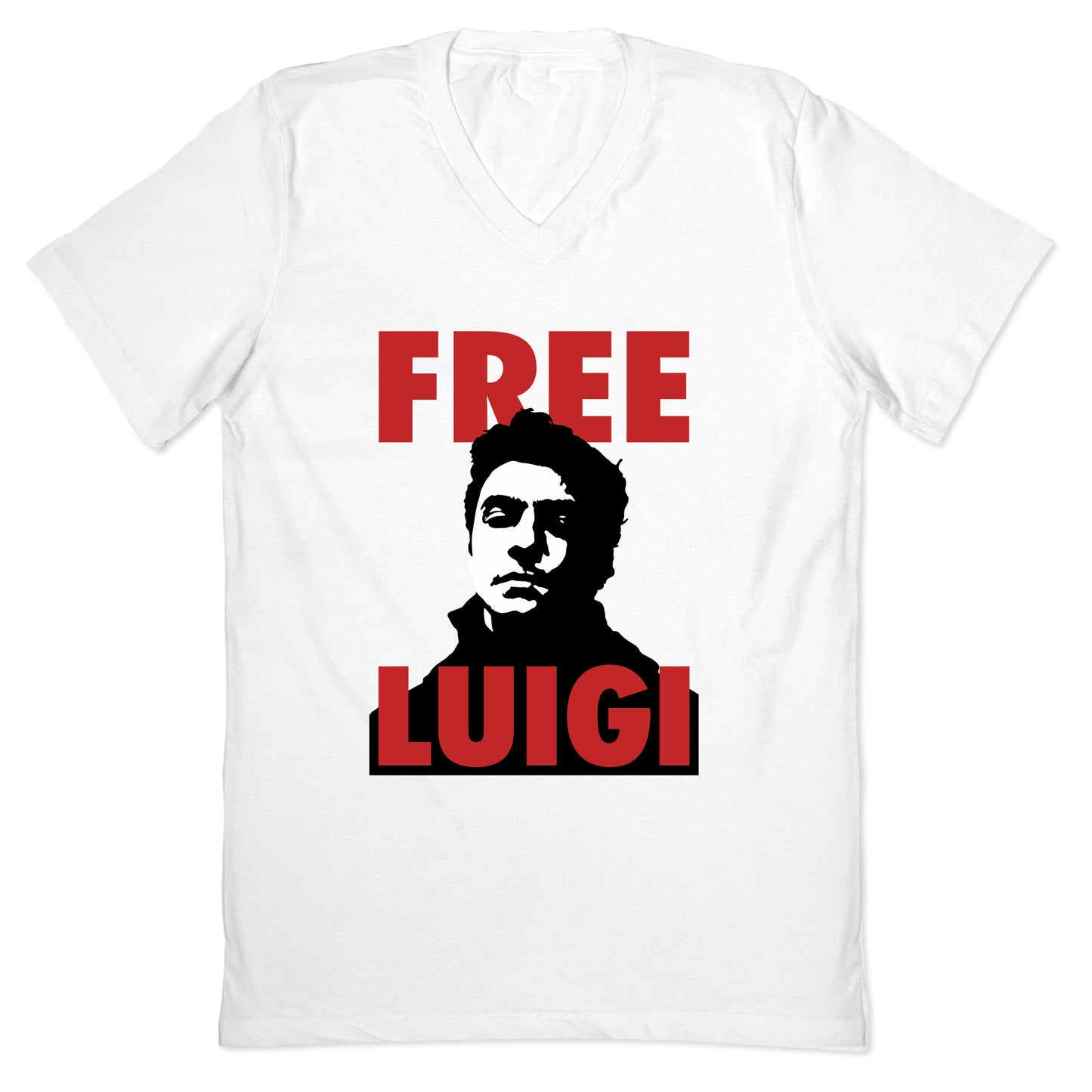 Free Luigi Mangione V-Neck