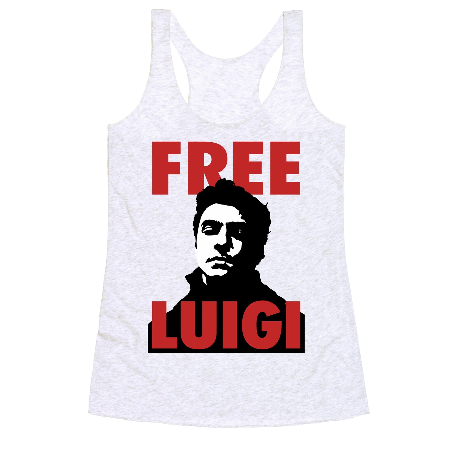 Free Luigi Mangione Racerback Tank