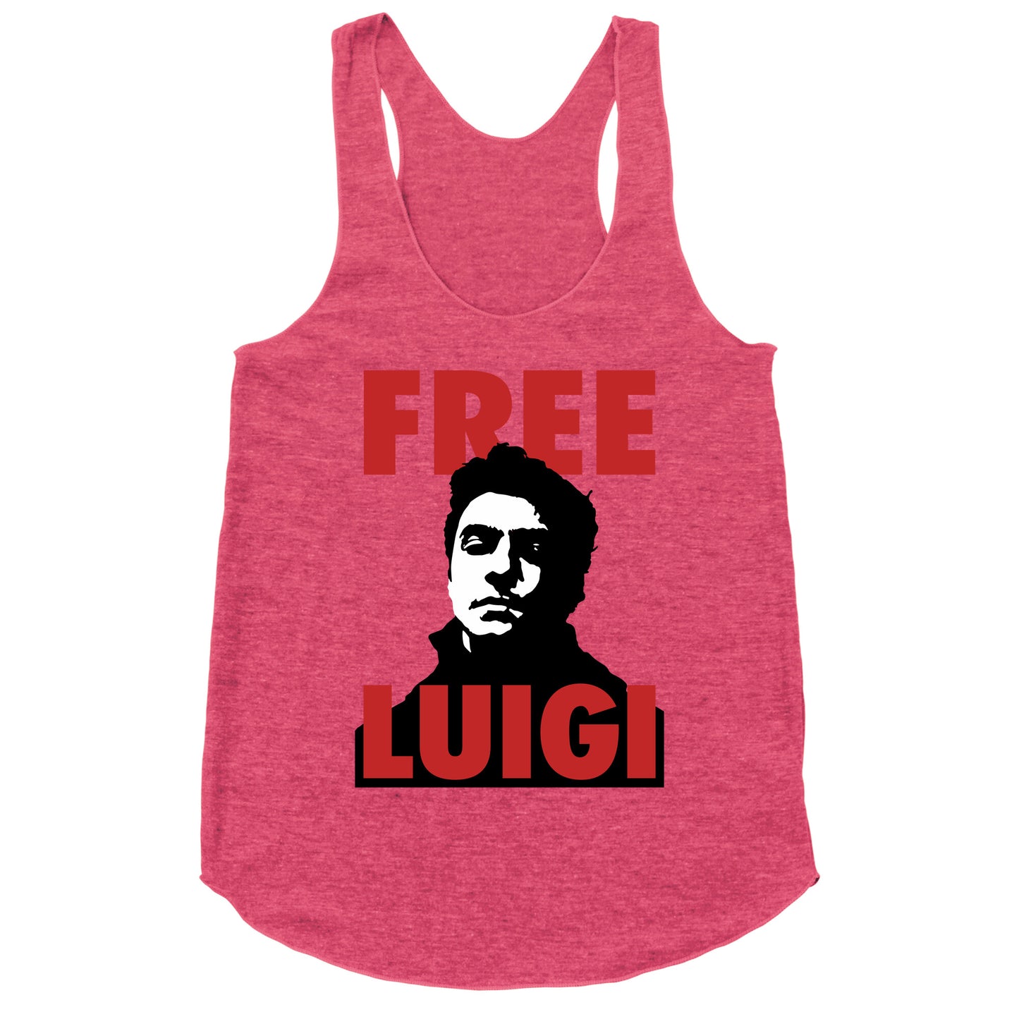 Free Luigi Mangione Racerback Tank