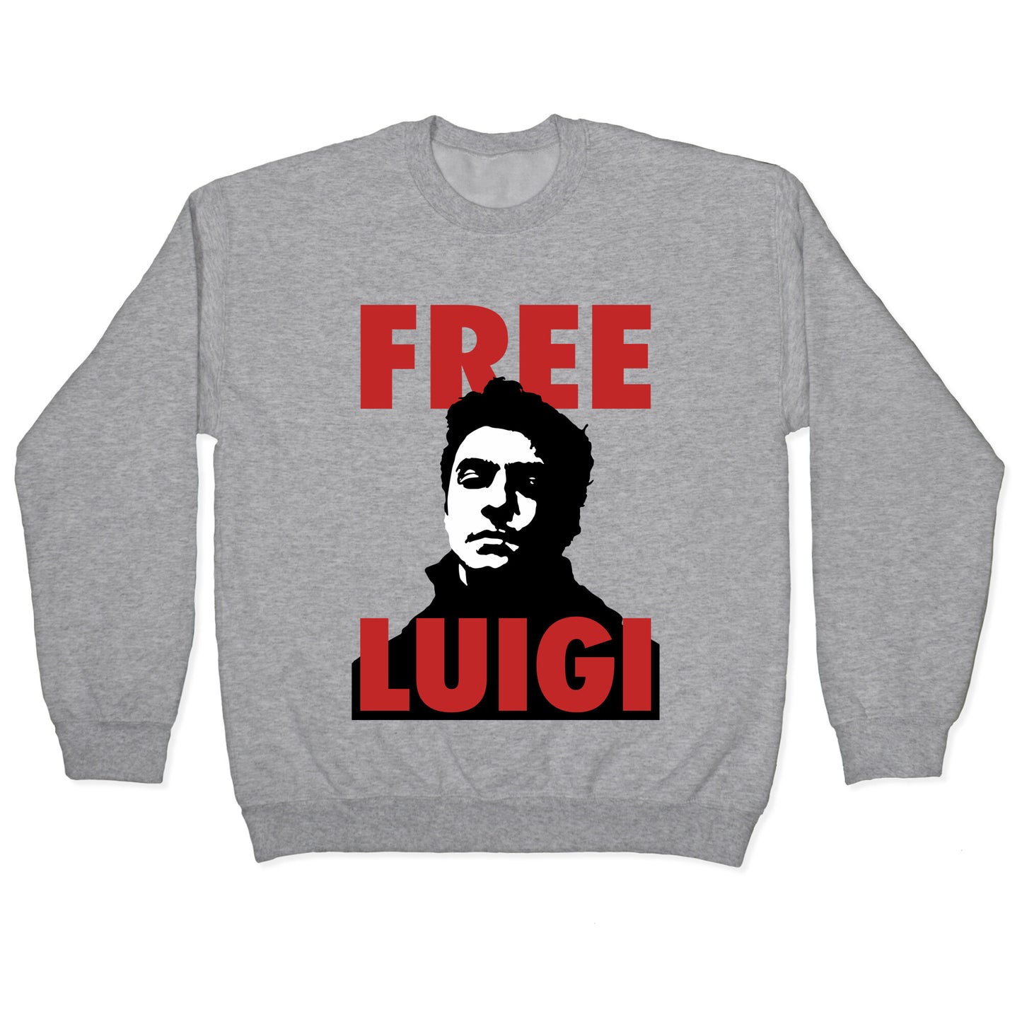 Free Luigi Mangione Crewneck Sweatshirt