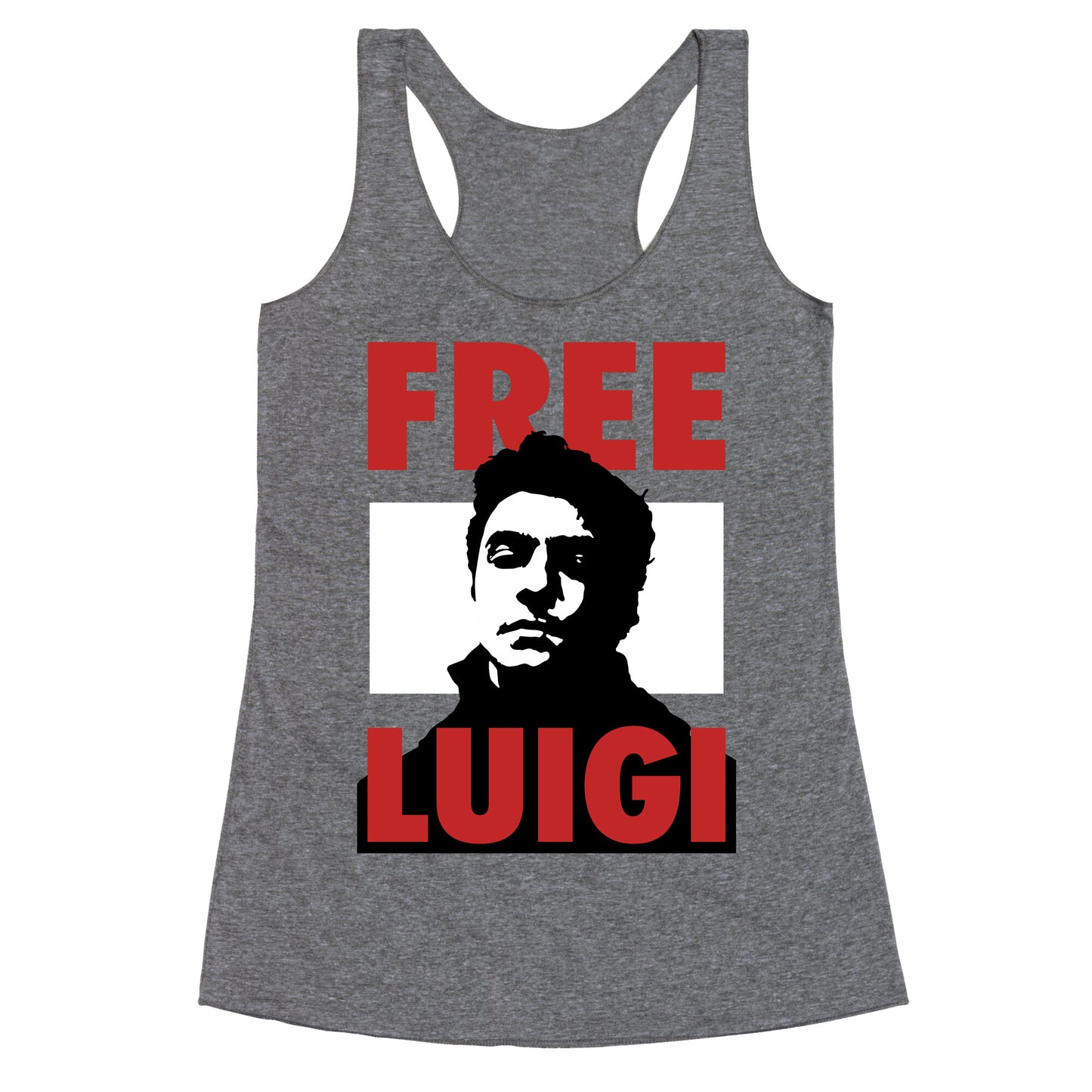 Free Luigi Mangione Racerback Tank