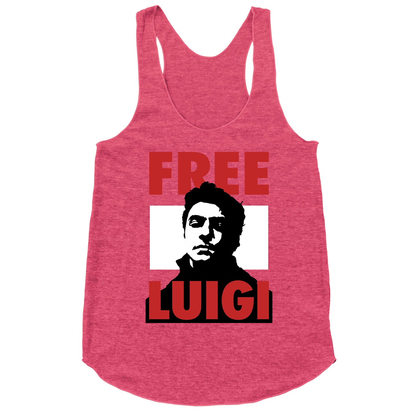 Free Luigi Mangione Racerback Tank