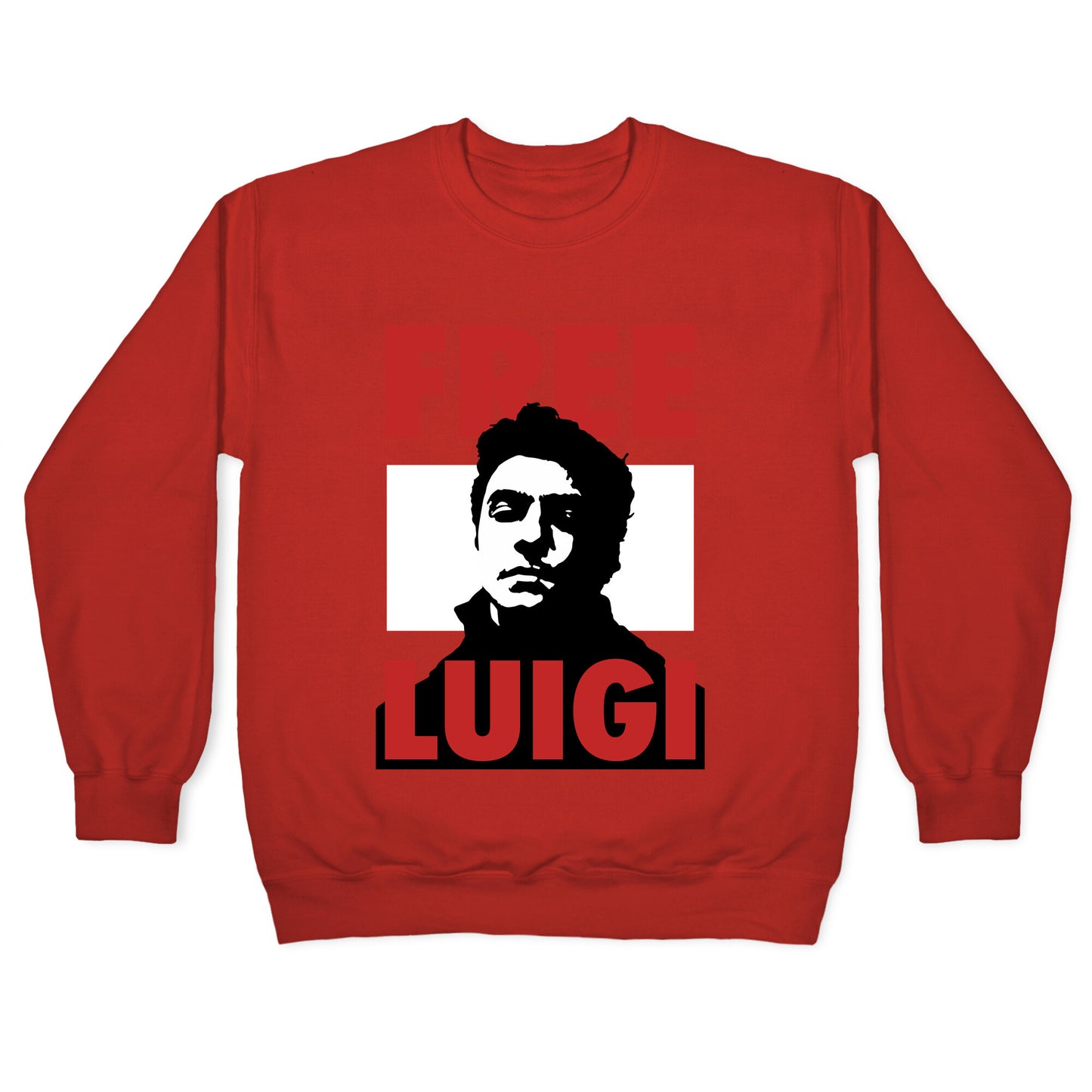 Free Luigi Mangione Crewneck Sweatshirt
