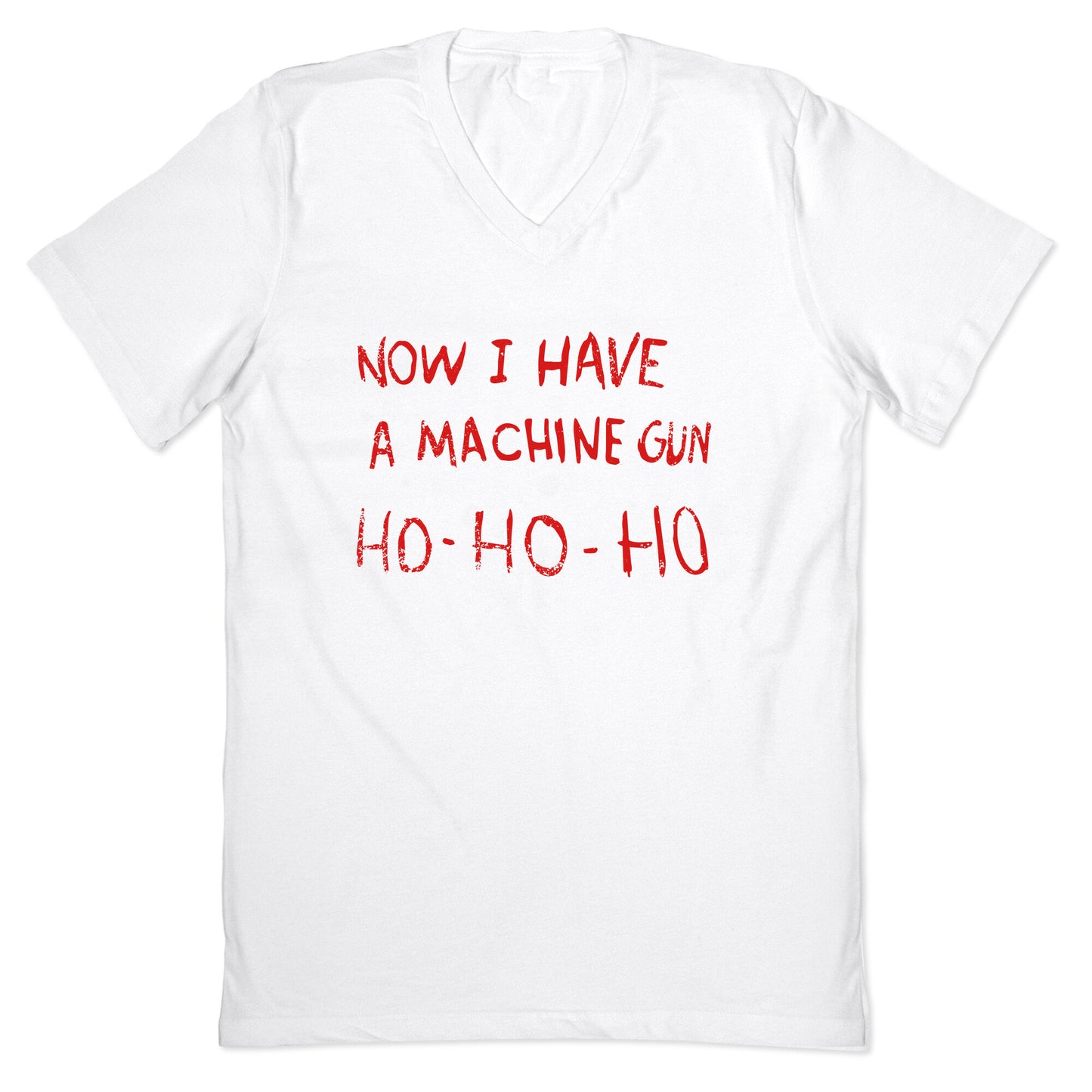 Now I Have a Machine Gun V-Neck