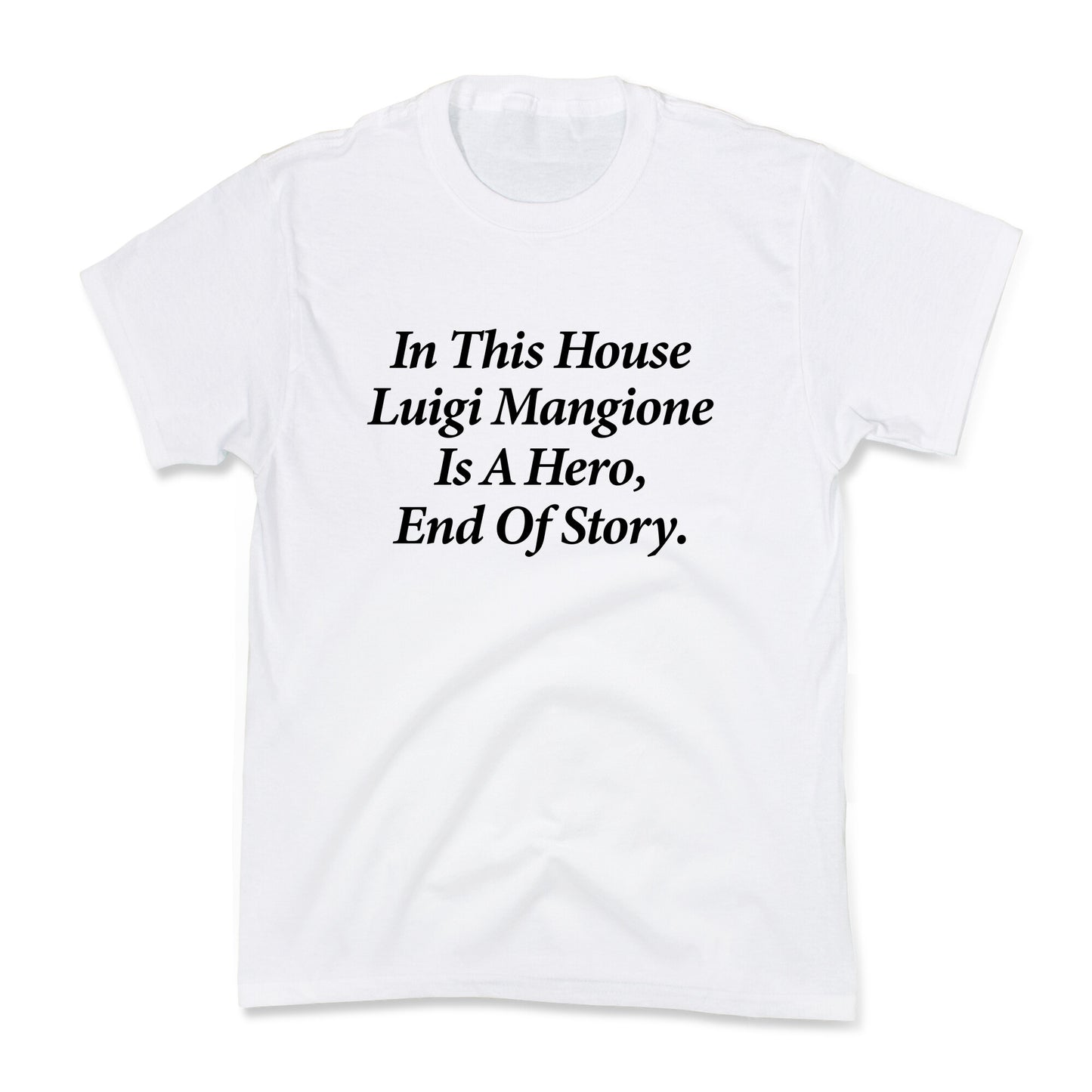 Luigi Is A Hero Kids Tee