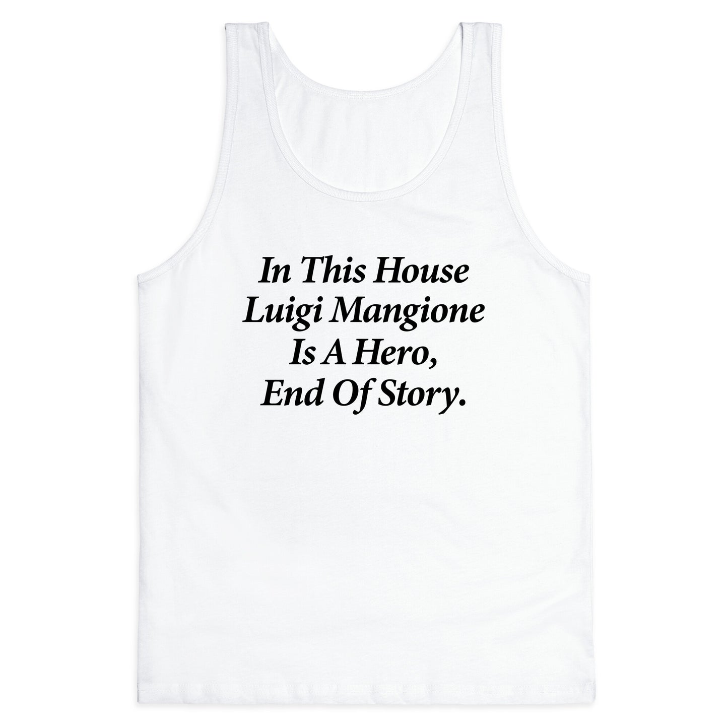 Luigi Is A Hero Tank Top