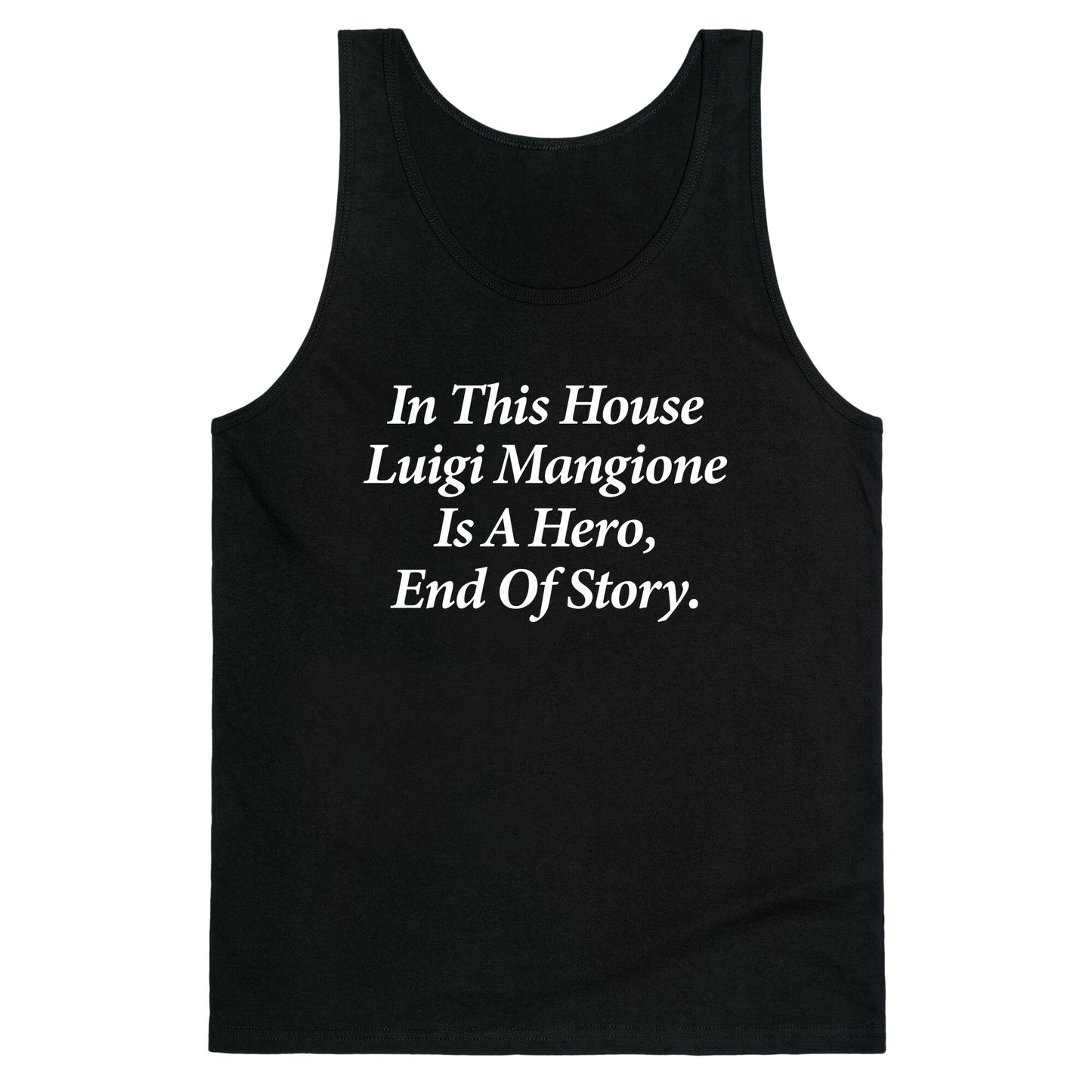 Luigi Is A Hero Tank Top
