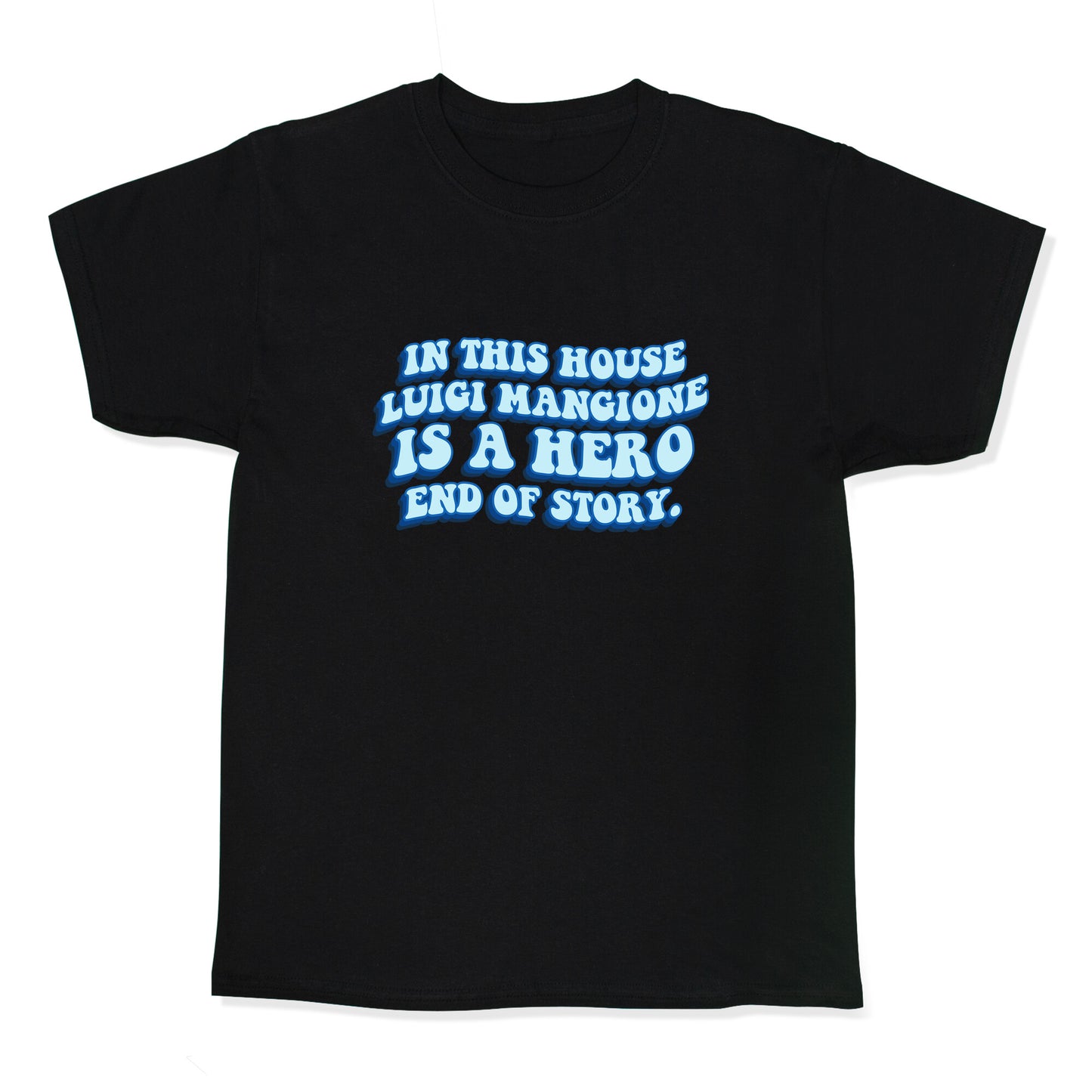 In This House Luigi Is A Hero End of Story Kids Tee