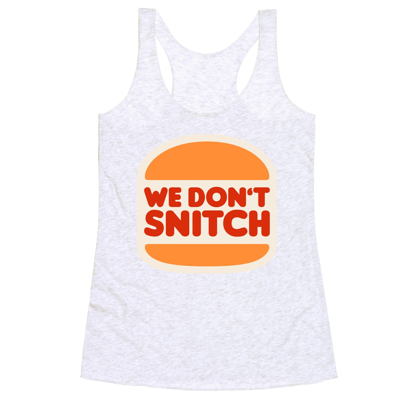 BK We Dont Snitch Luigi Mangione Racerback Tank