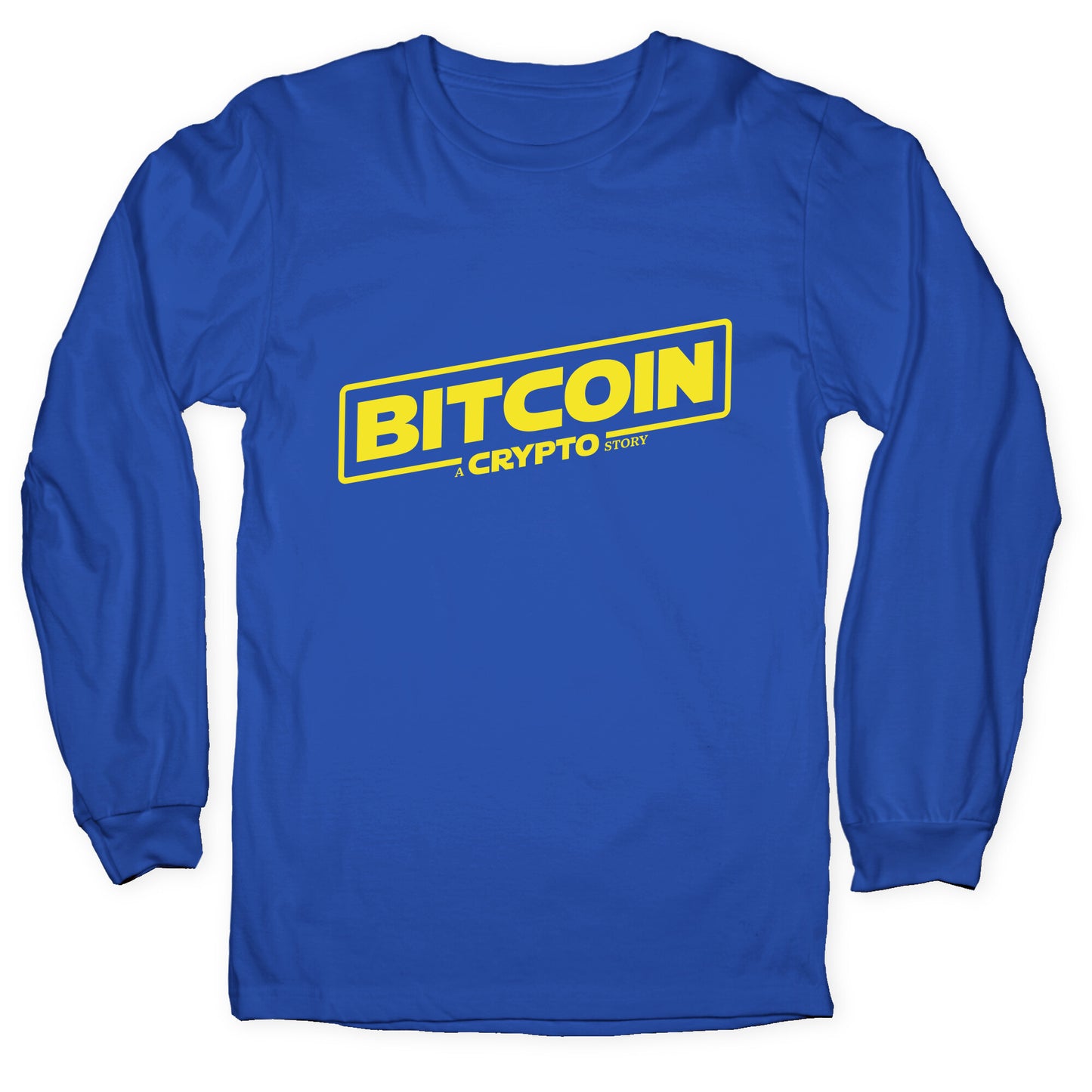 Bitcoin Crypto Longsleeve Tee