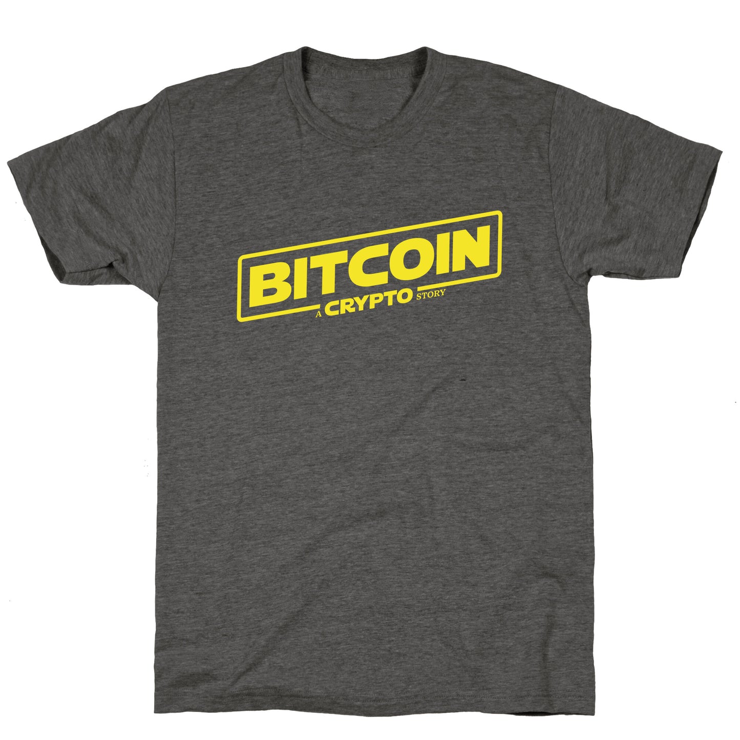 Bitcoin Crypto Unisex Triblend Tee