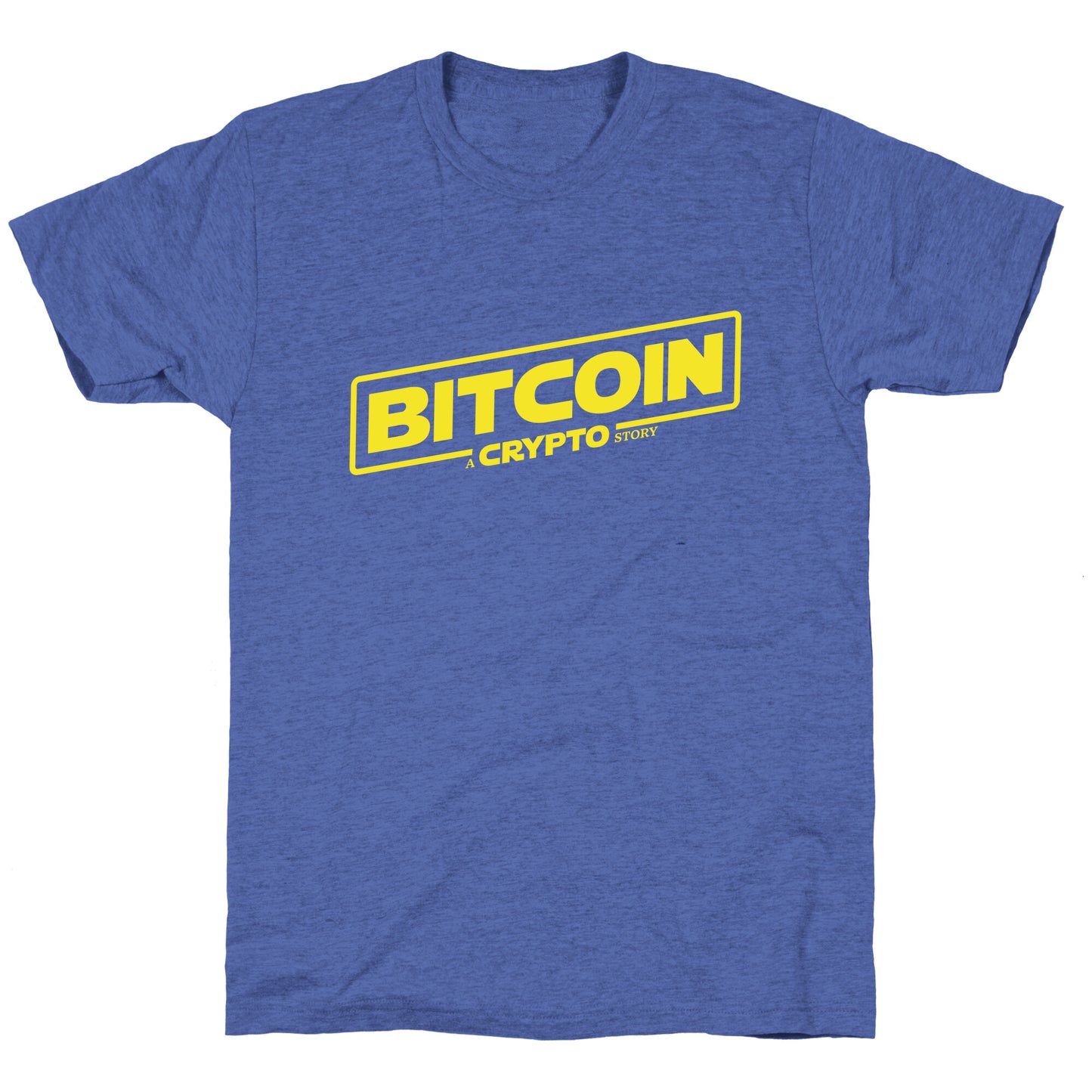 Bitcoin Crypto Unisex Triblend Tee