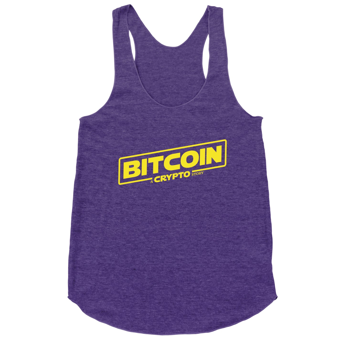 Bitcoin Crypto Racerback Tank