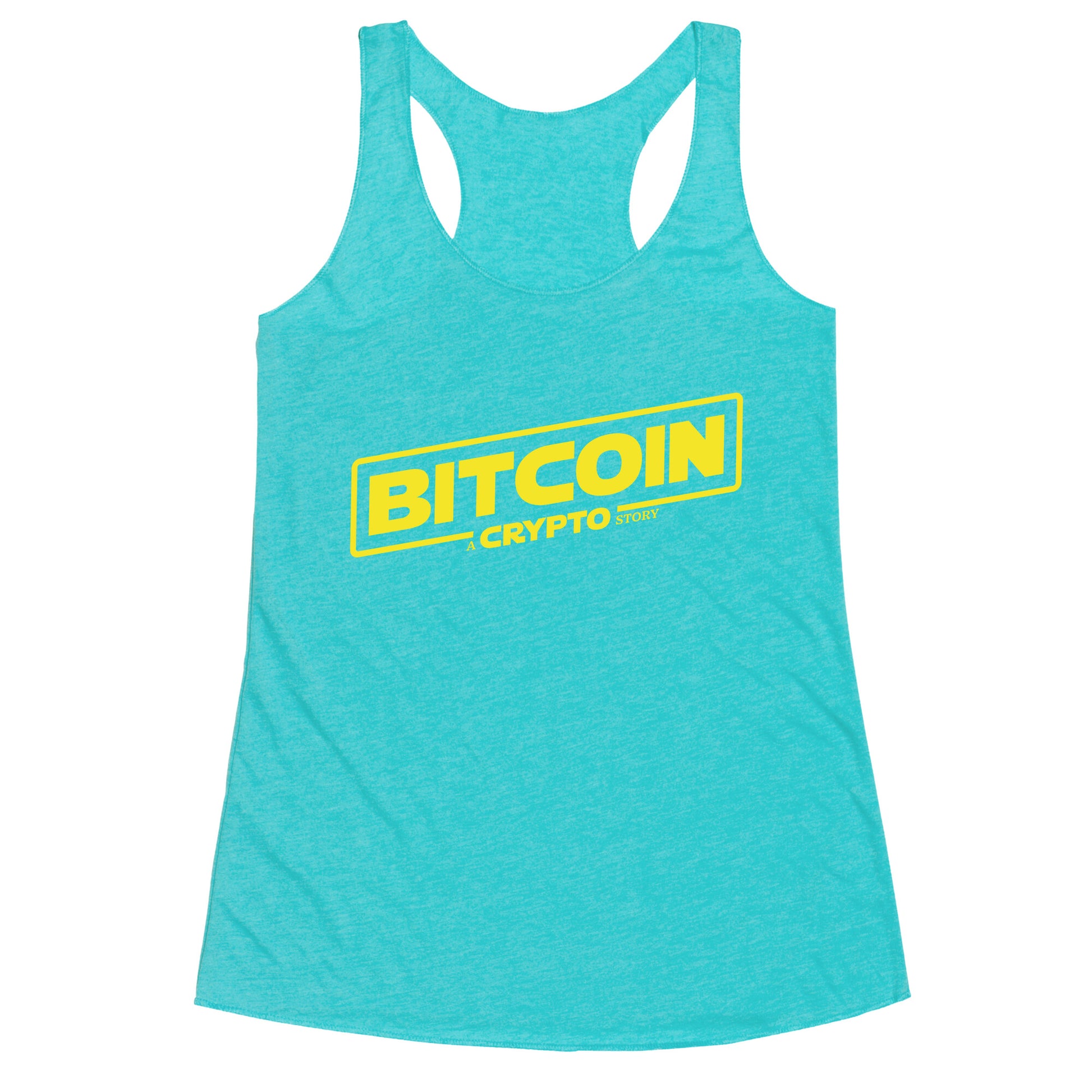 Bitcoin Crypto Racerback Tank