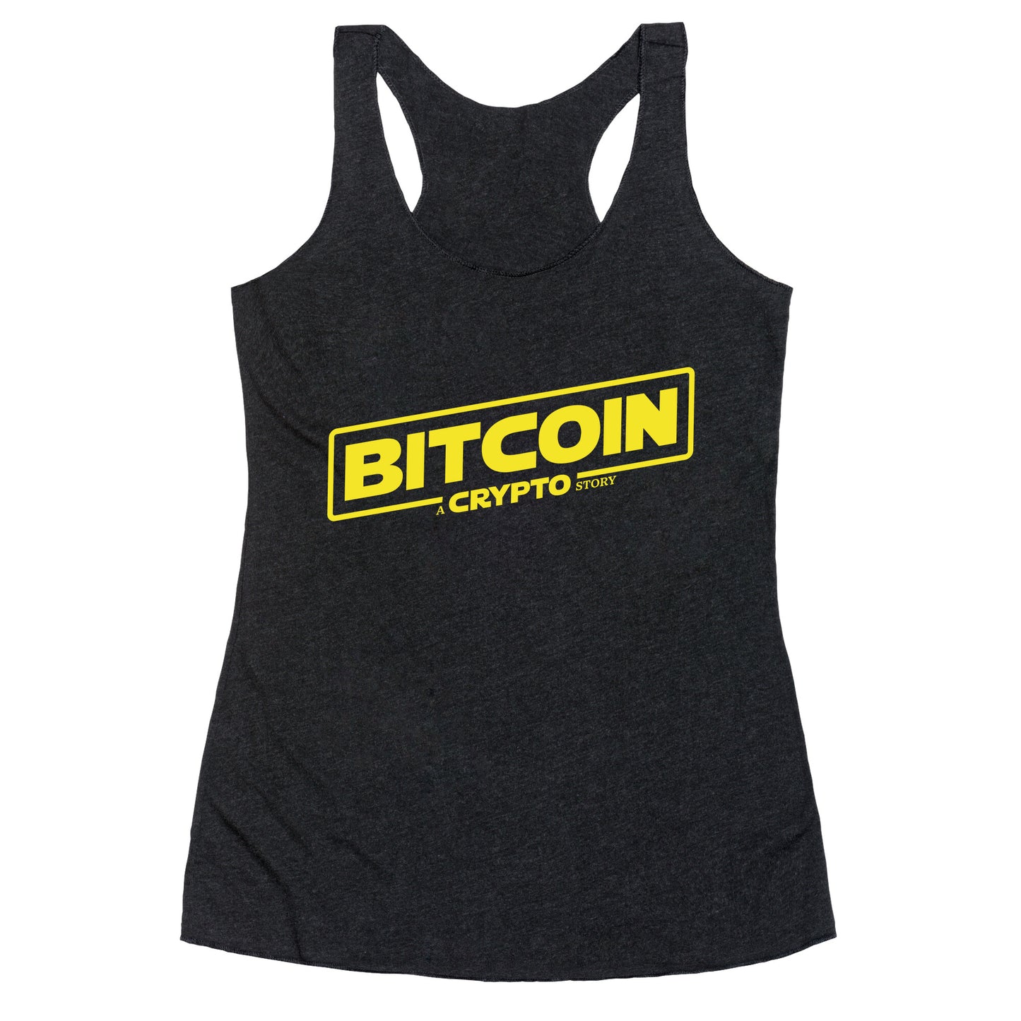 Bitcoin Crypto Racerback Tank