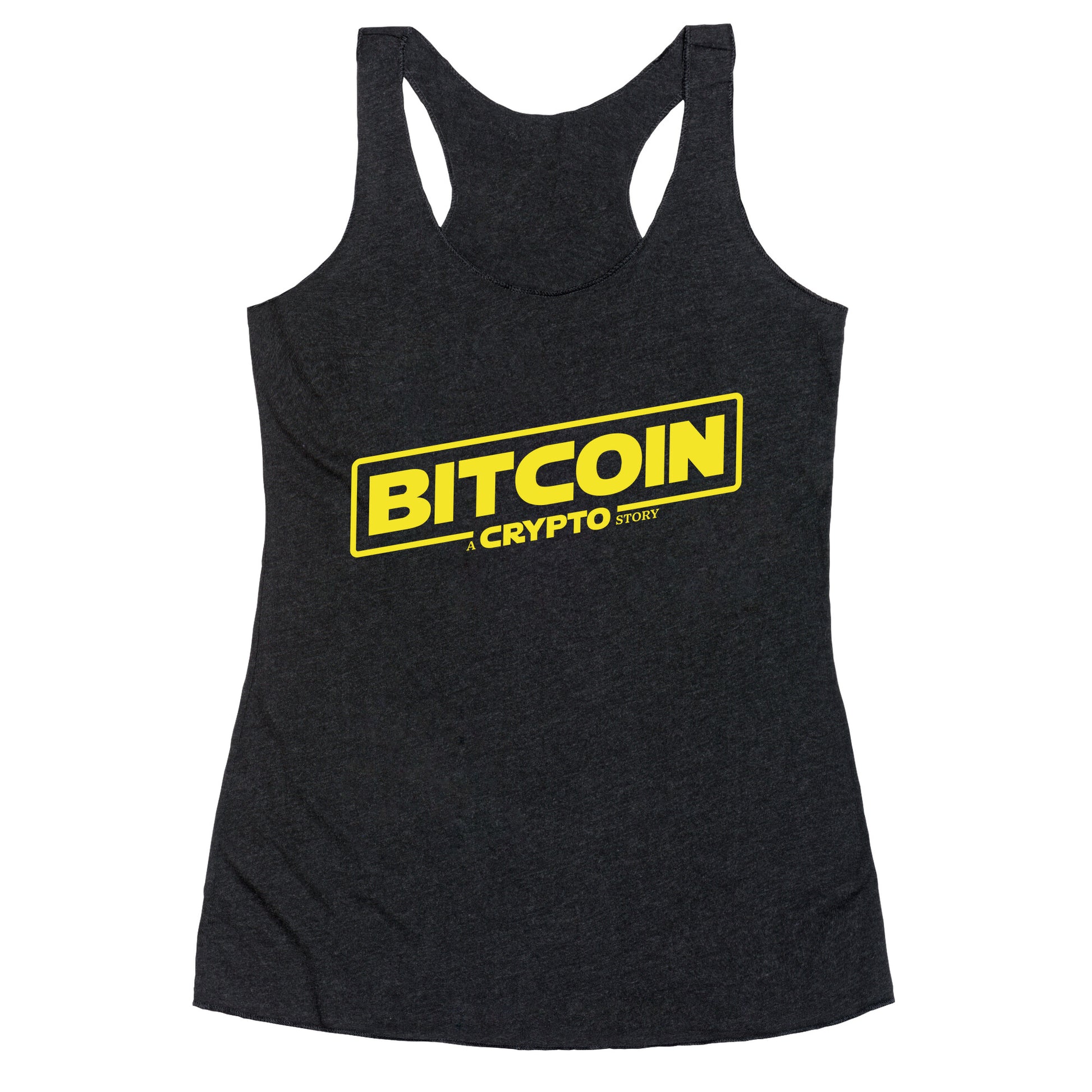 Bitcoin Crypto Racerback Tank