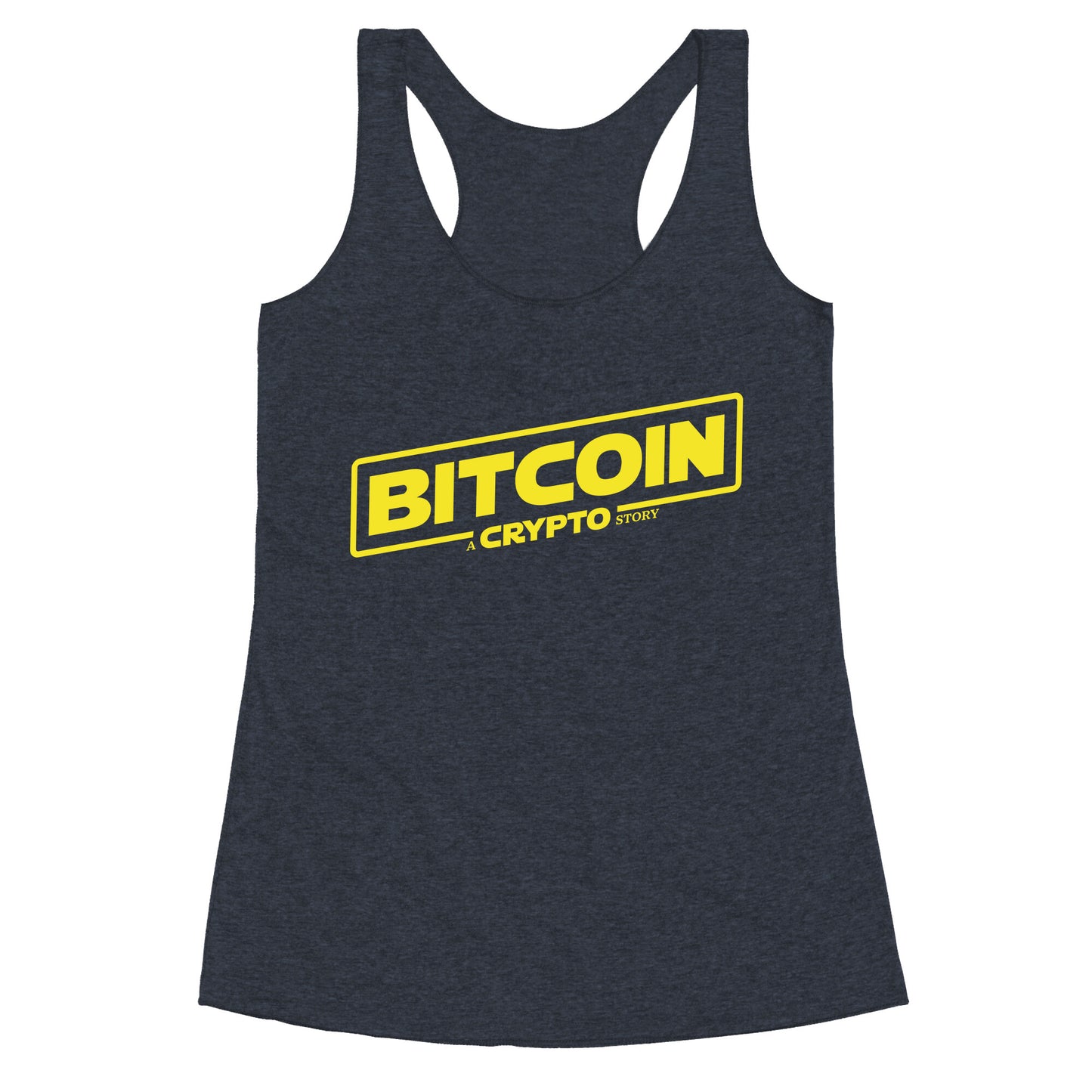 Bitcoin Crypto Racerback Tank