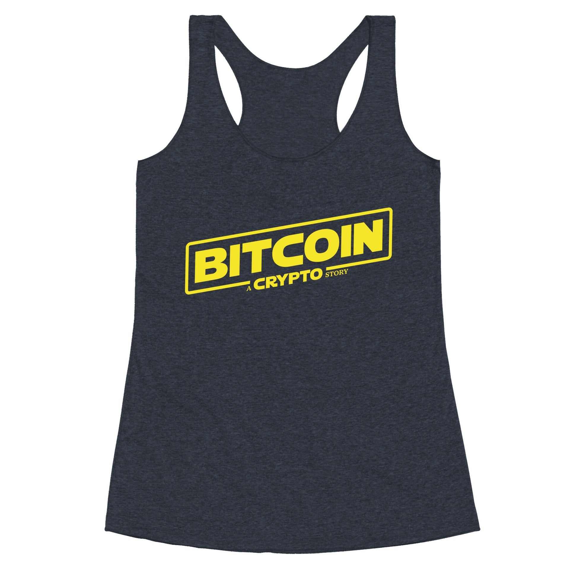Bitcoin Crypto Racerback Tank