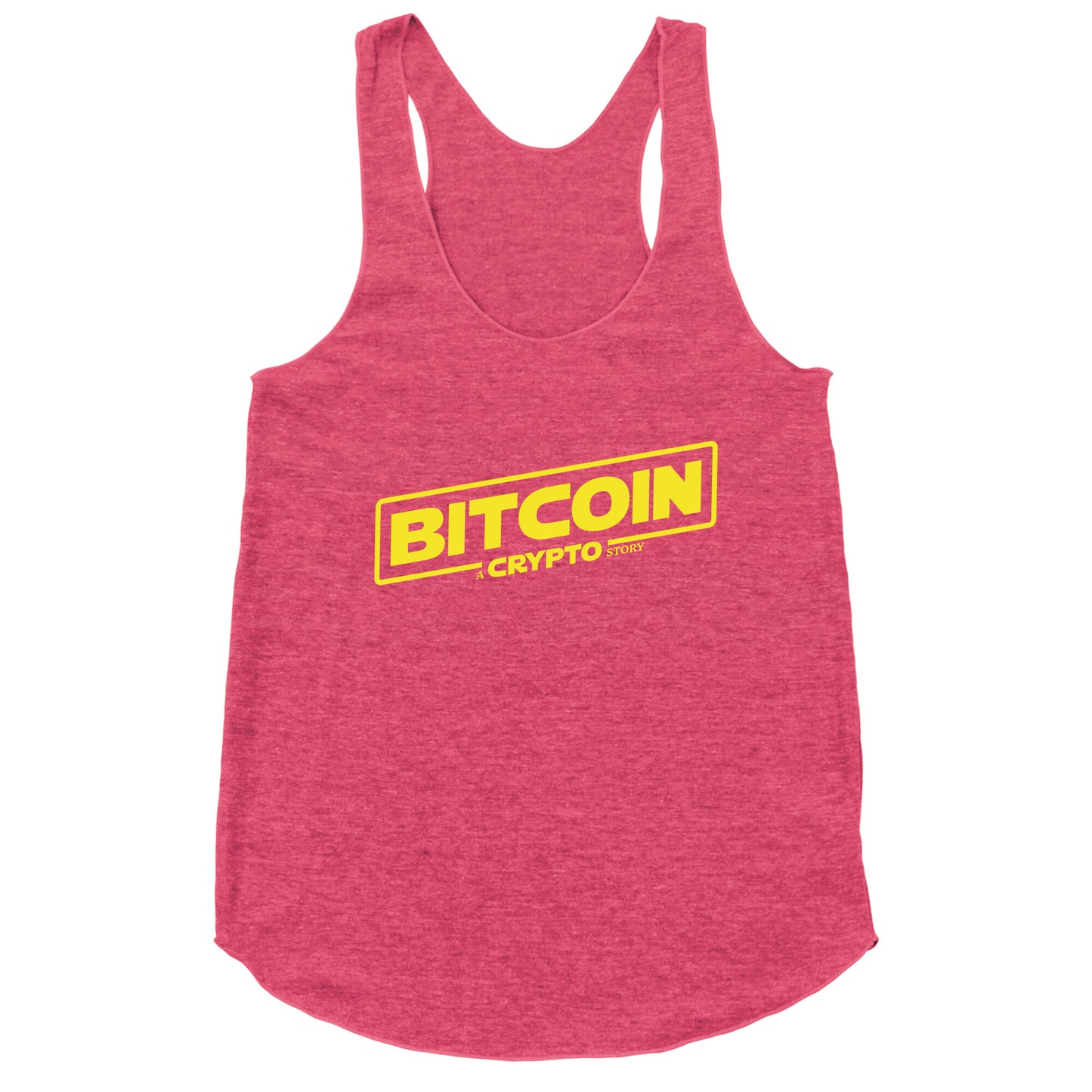 Bitcoin Crypto Racerback Tank