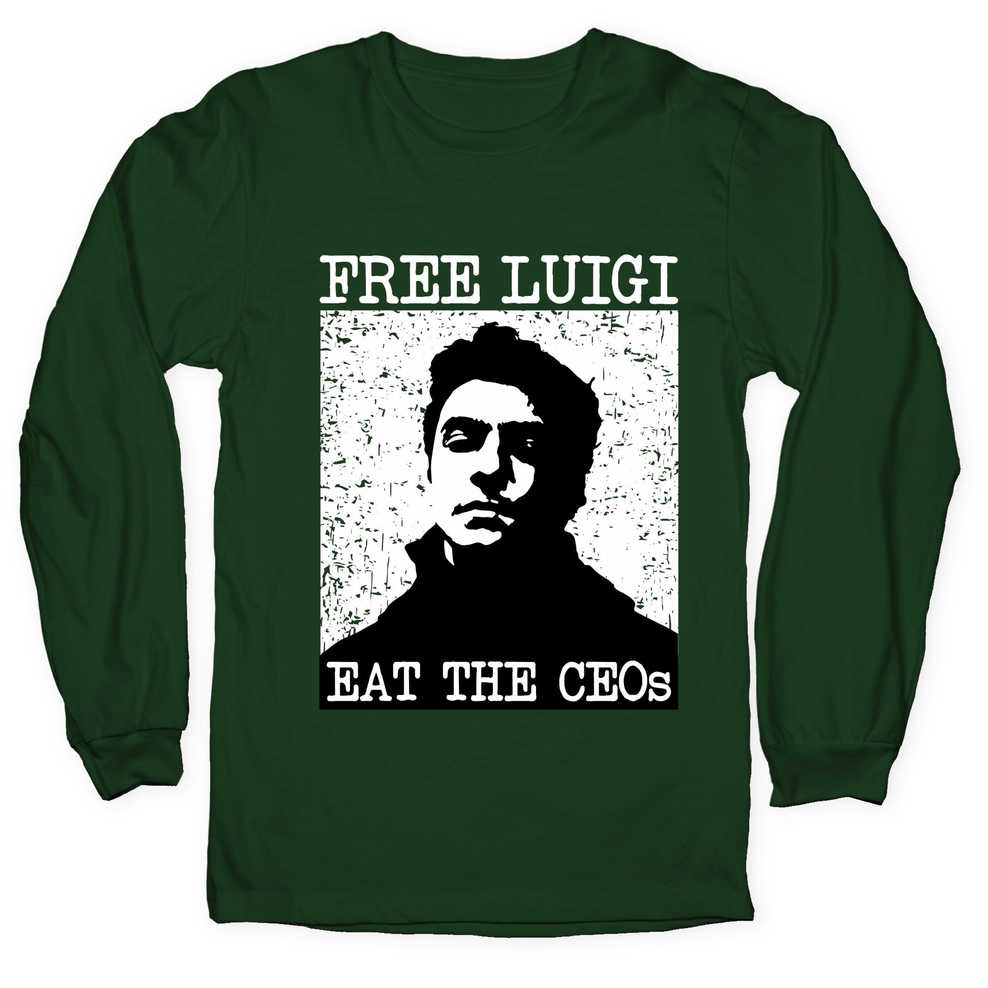 Free Luigi Eat the CEOs Longsleeve Tee