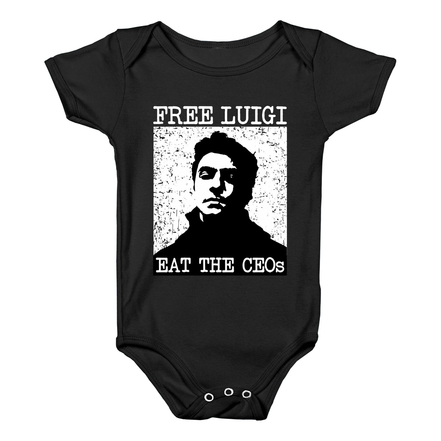 Free Luigi Eat the CEOs Baby One-Piece