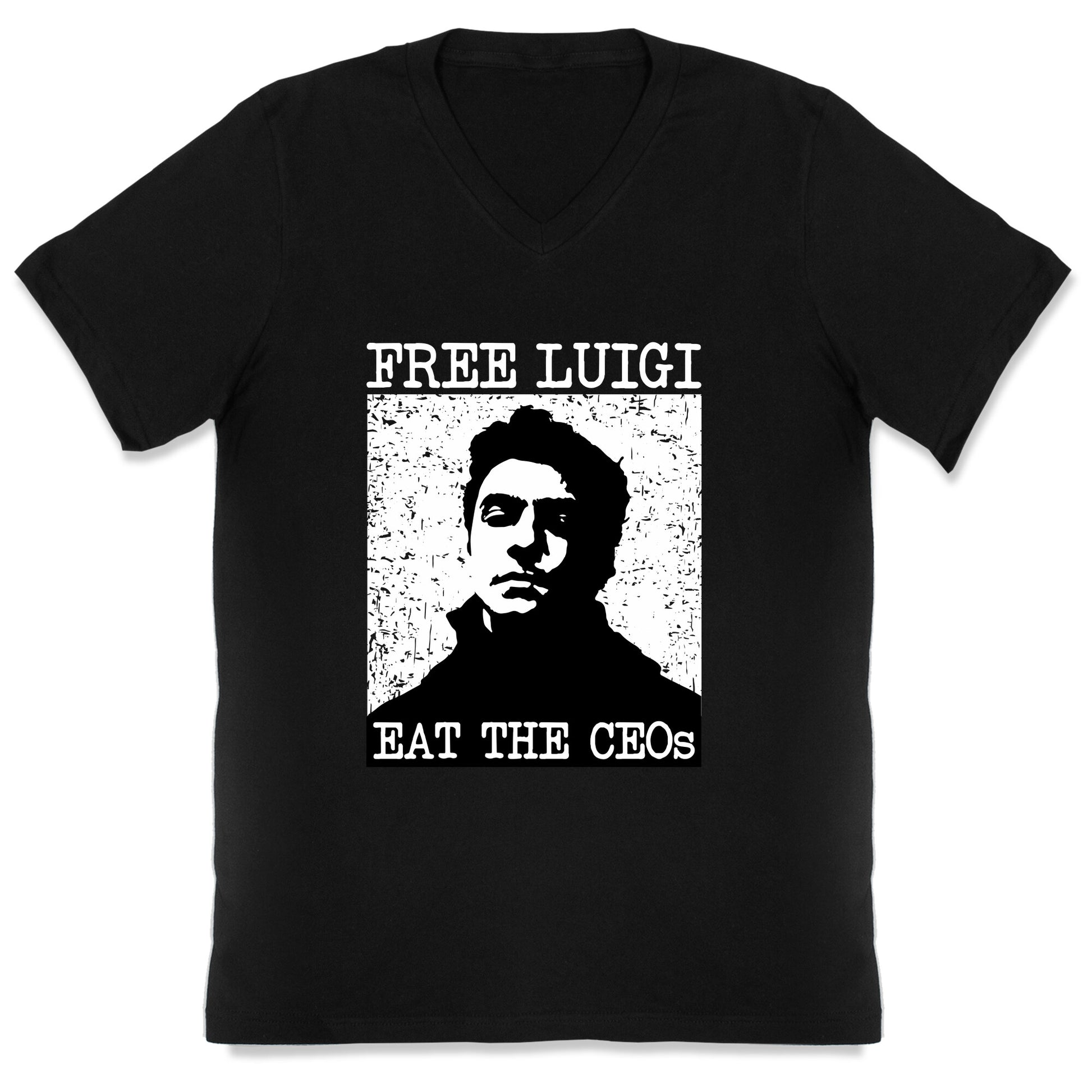 Free Luigi Eat the CEOs V-Neck