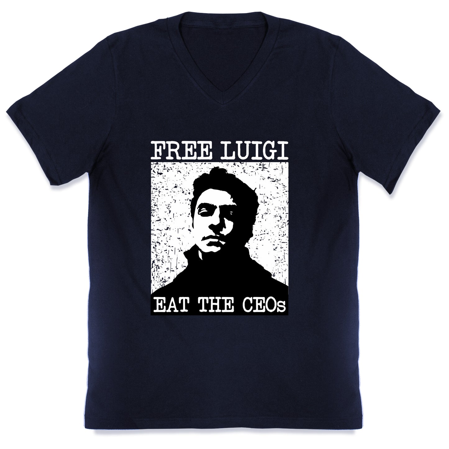 Free Luigi Eat the CEOs V-Neck