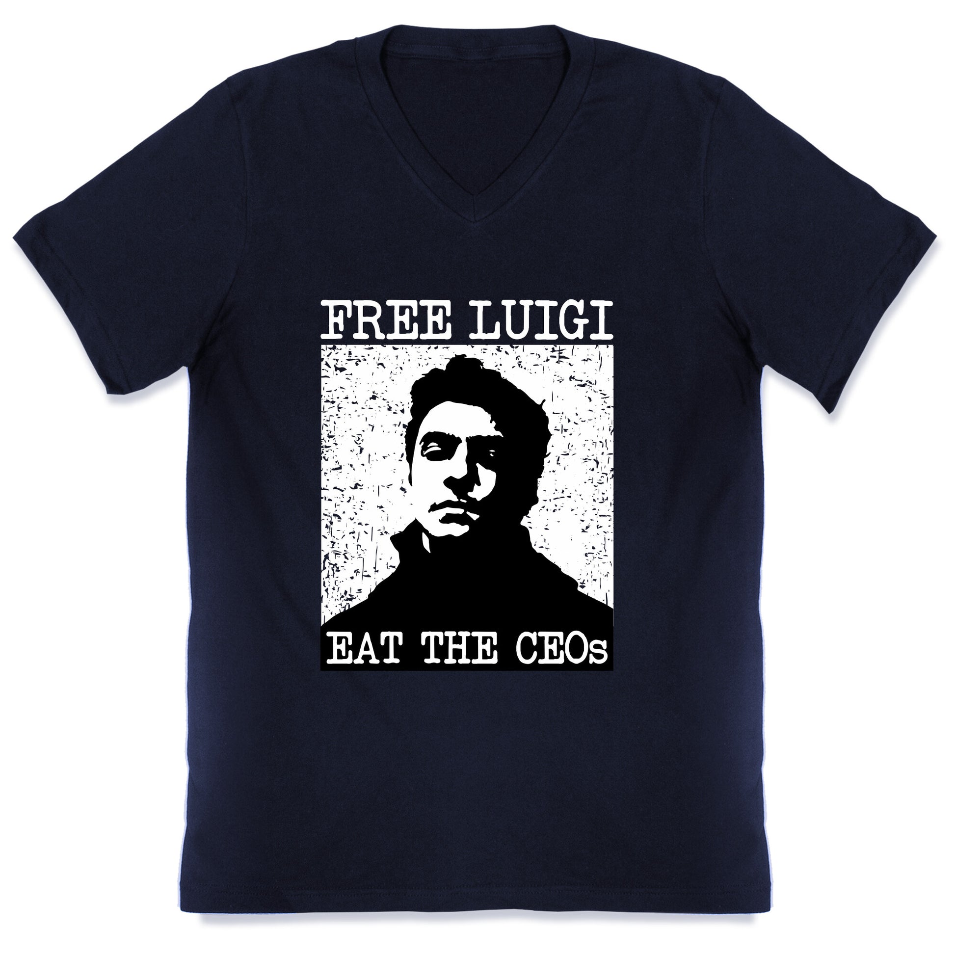 Free Luigi Eat the CEOs V-Neck