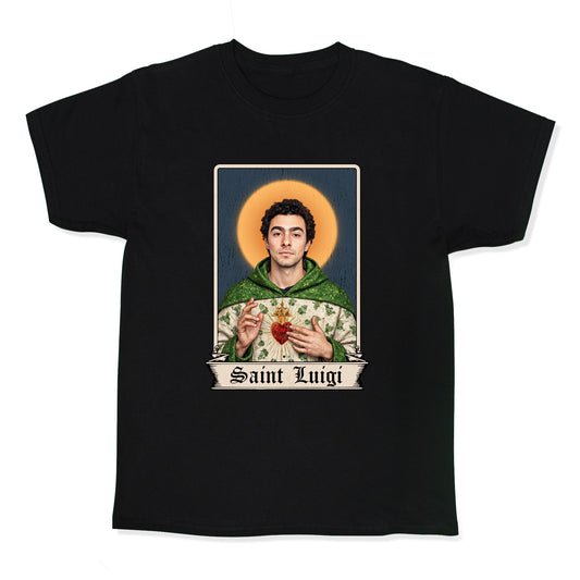 Saint Luigi Mangione Kids Tee