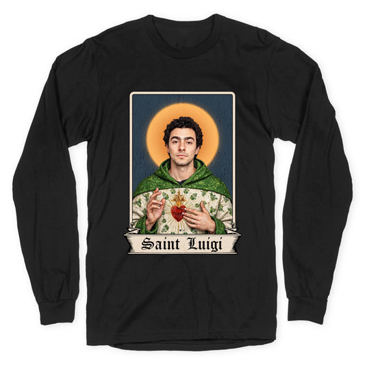 Saint Luigi Mangione Longsleeve Tee