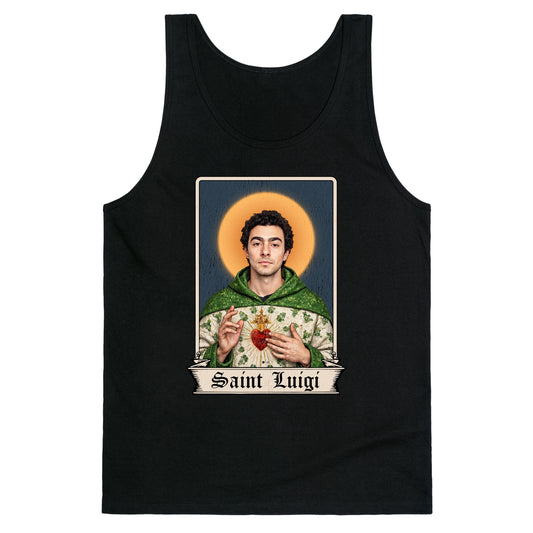 Saint Luigi Mangione Tank Top