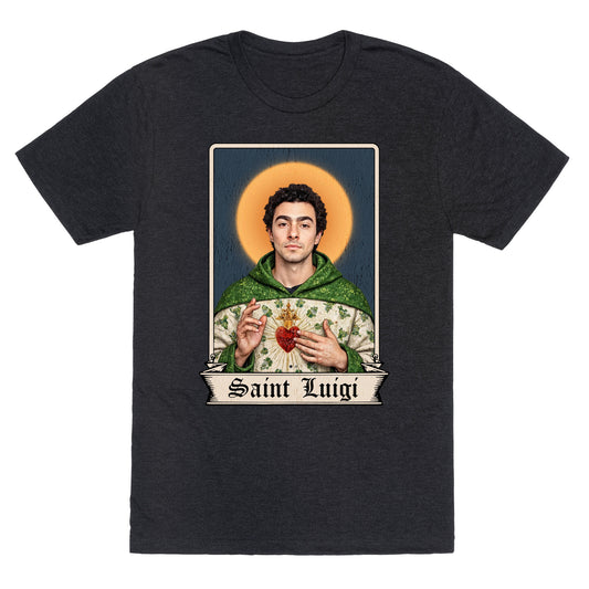 Saint Luigi Mangione Unisex Triblend Tee