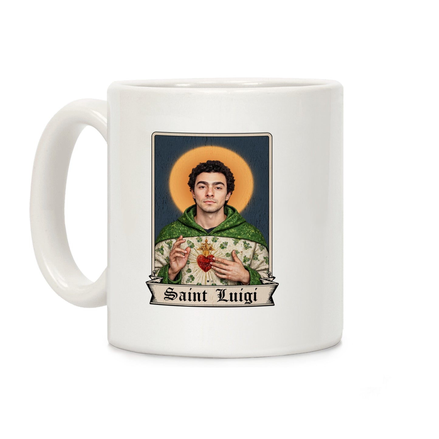 Saint Luigi Mangione Coffee Mug