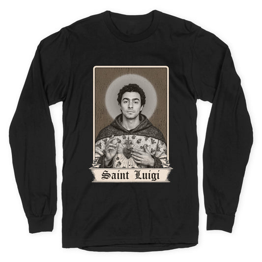 St Luigi Mangione Longsleeve Tee