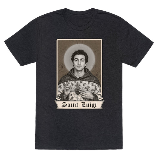 St Luigi Mangione Unisex Triblend Tee
