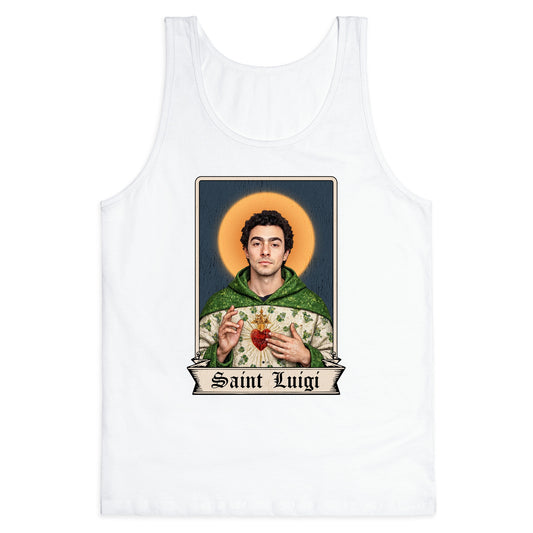 Saint Luigi Mangione Tank Top