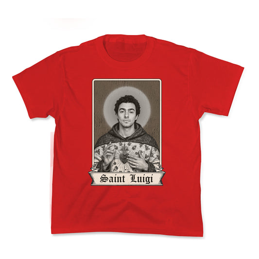 St Luigi Mangione Kids Tee