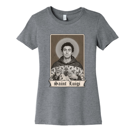 St Luigi Mangione Womens Cotton Tee