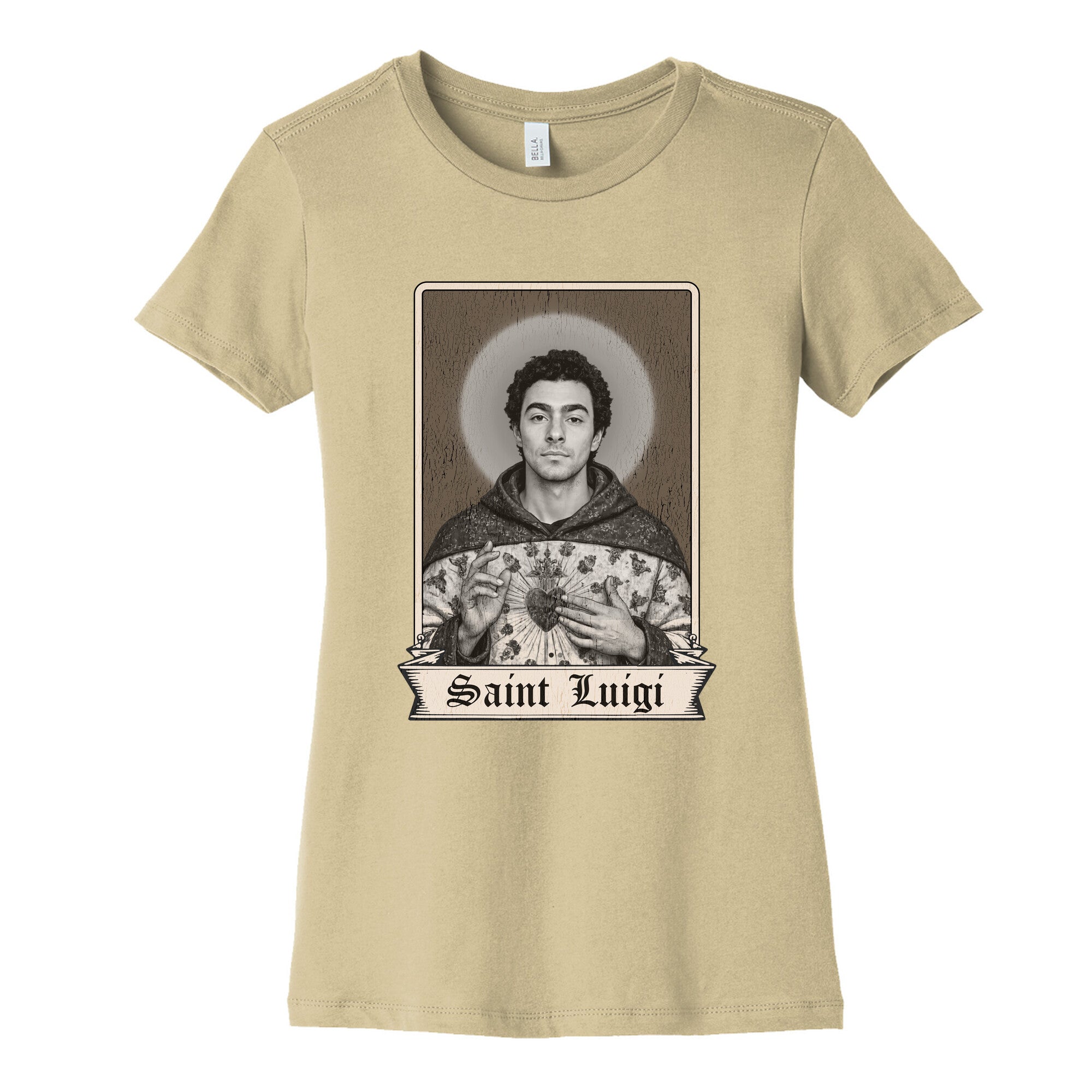 St Luigi Mangione Womens Cotton Tee